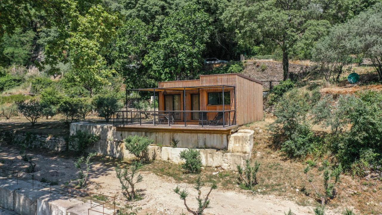 Les Cabanes De La Fontaine Lacoste  Ngoại thất bức ảnh